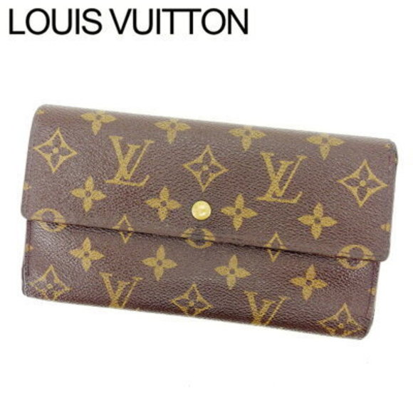 Louis Vuitton Tri Wallet Porte Tresor Brown Accessory - Picture 1 of 6